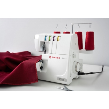 Singer Elite SE017 Impressie rood